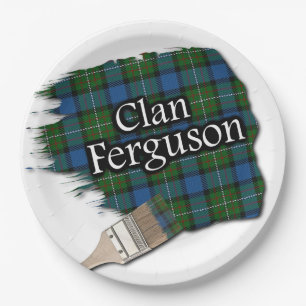 Clan Ferguson Scottish Tartan Paint Brush Pappteller