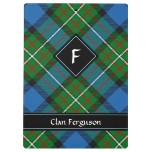 Clan Ferguson Tartan Clipboard Klemmbrett