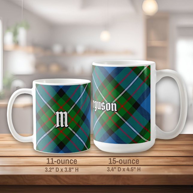Clan Ferguson Tartan Coffee Tasse (Von Creator hochgeladen)