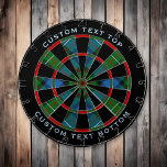 Clan Ferguson Tartan Dart Board Dartscheibe<br><div class="desc">Clan Ferguson Traditioneller Tartan mit modernen Farben. Nahtloses Muster. Zwei benutzerdefinierte Textbereiche auf dem äußeren Ring.</div>