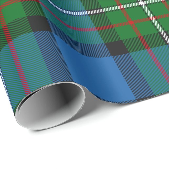 Clan Ferguson Tartan Wrapping Paper Geschenkpapier (Rolleneckpunkt)