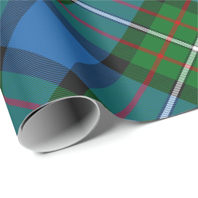 Clan Ferguson Tartan Wrapping Paper Geschenkpapier (Rolleneckpunkt)