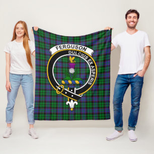 Clan Ferguson von Balquhidder Tartan Kariert Fleecedecke