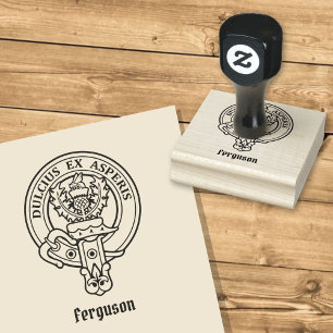 Clan Ferguson Wappen Rubber Briefmarke Gummistempel