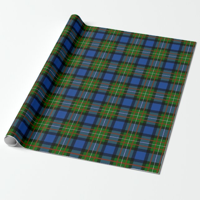 Clan Fergusson Tartan Kariert Geschenkpapier (Ungerollt)