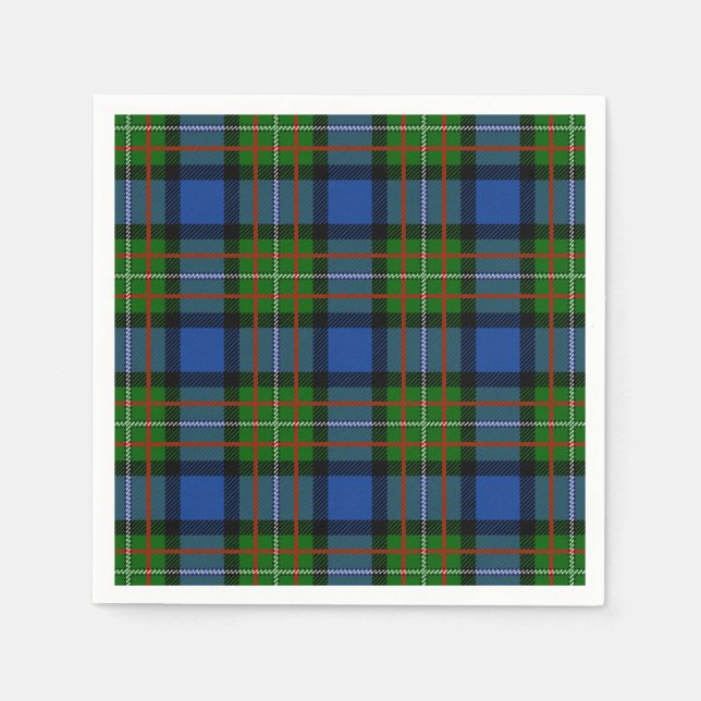 Clan Fergusson Tartan Serviette (Vorderseite)