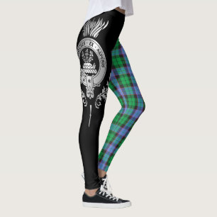Clan Fergusson Wappen & Tartan Leggings