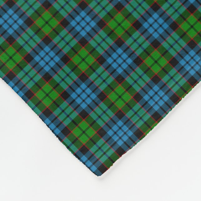 Clan Fletcher Tartan Fleecedecke (Ecke)