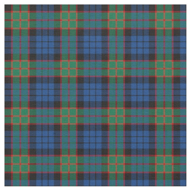 Clan Fletcher Tartan Stoff (Nahaufnahme)