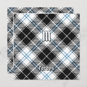 Clan Forbes Dress Tartan Einladung