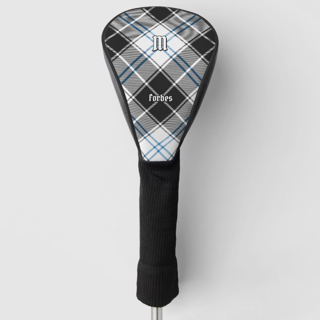 Clan Forbes Dress Tartan Golf Headcover (Vorderseite)