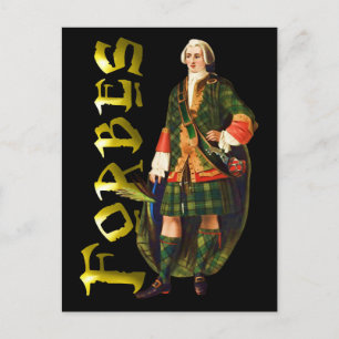 Clan Forbes Highland Dream Postkarte
