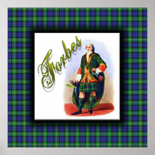 Clan Forbes Scottish Dream Poster