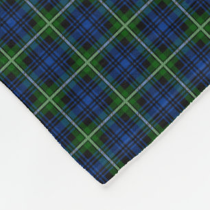 Clan Forbes Tartan Fleecedecke