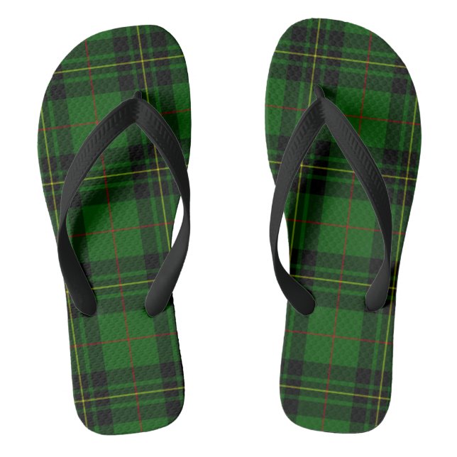 Clan Forbes Tartan Flip Flops (Fußbett)
