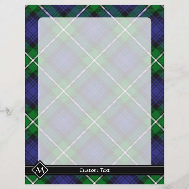 Clan Forbes Tartan Flyer (Vorne)