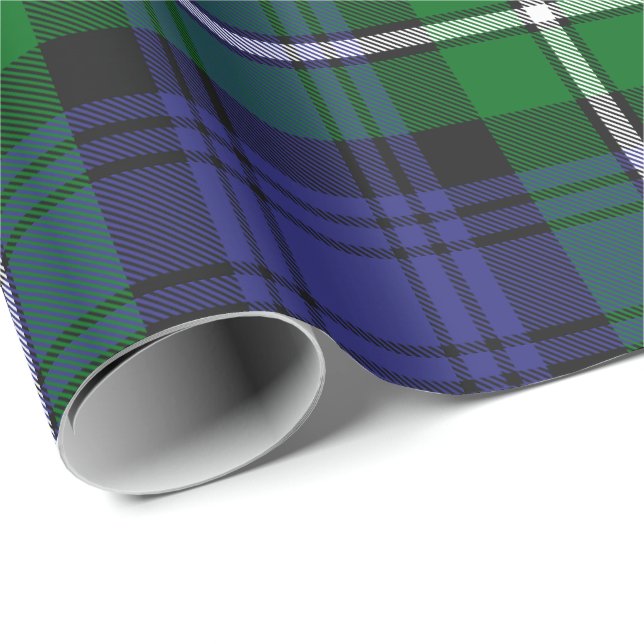 Clan Forbes Tartan Geschenkpapier (Rolleneckpunkt)