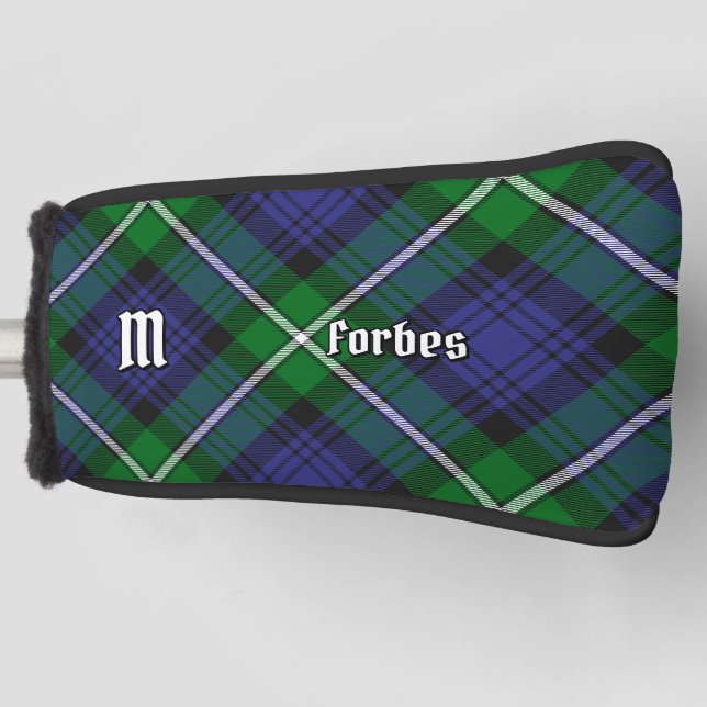 Clan Forbes Tartan Golf Headcover (Vorderseite)