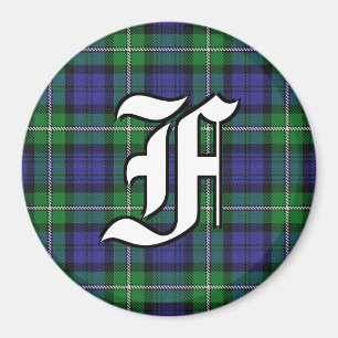 Clan Forbes Tartan Kariert Accents Magnet