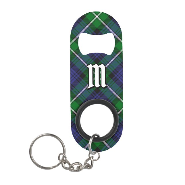 Clan Forbes Tartan Mini Flaschenöffner (Vorderseite)