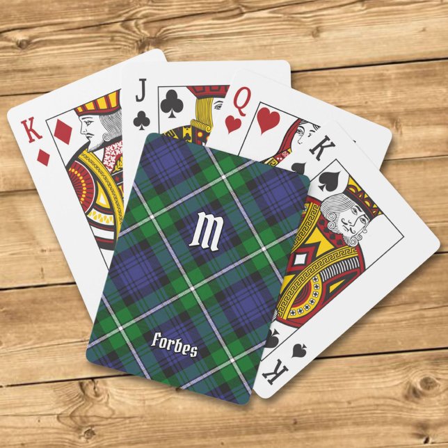 Clan Forbes Tartan Spielkarten (Von Creator hochgeladen)