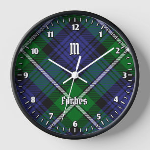 Clan Forbes Tartan Uhr