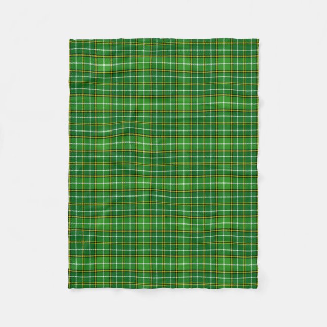 Clan Forrester Jagd Tartan Kariert Fleecedecke (Vorderseite)