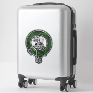 Clan Forrester Jagd Tartan Wappen Sticker