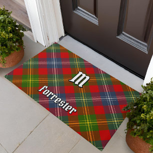 Clan Forrester Tartan Fußmatte