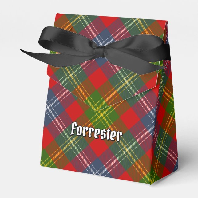Clan Forrester Tartan Geschenkschachtel (Vorderseite)