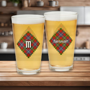 Clan Forrester Tartan Glas