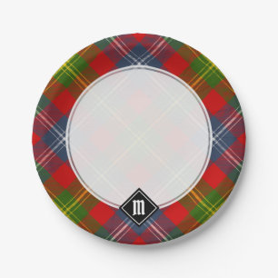 Clan Forrester Tartan Pappteller