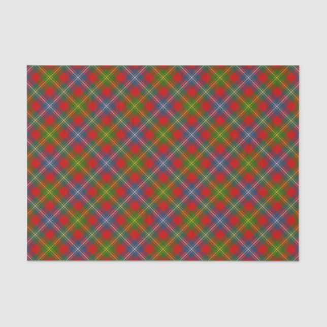 Clan Forrester Tartan Seidenpapier (Vorderseite)