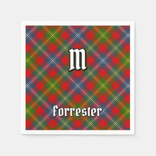 Clan Forrester Tartan Serviette