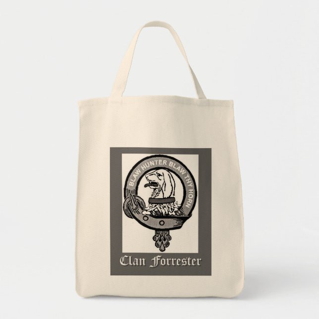 Clan Forrester Wappen Tragetasche (Vorne)
