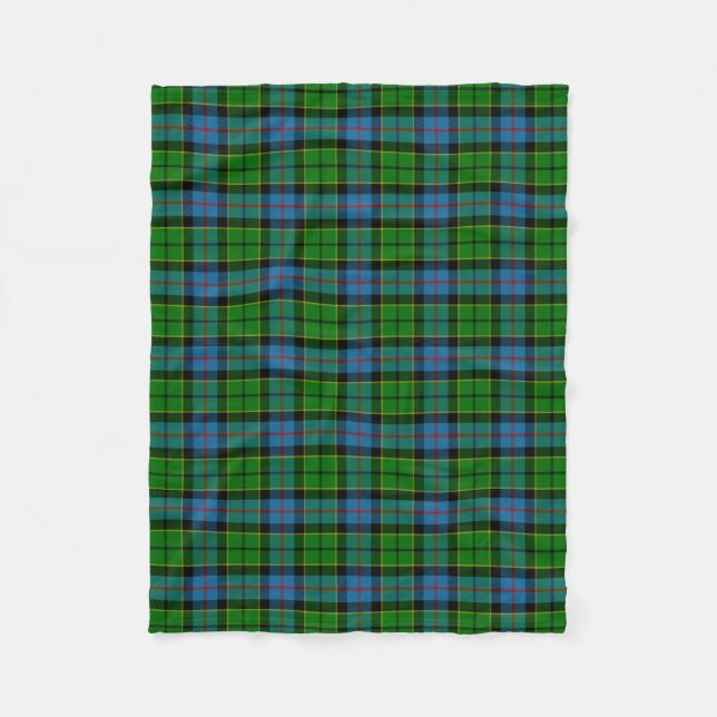 Clan Forsyth Tartan Fleecedecke (Vorderseite)