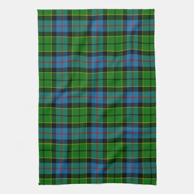 Clan Forsyth Tartan Handtuch (Vertikal)
