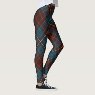 Clan Fraser alter Tartan - gedreht Leggings