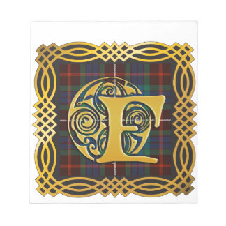 Clan Fraser Ancient Tartan Tasse Notizblock
