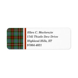 Clan Fraser Hunting Tartan