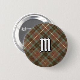 Clan Fraser Hunting Tartan Button