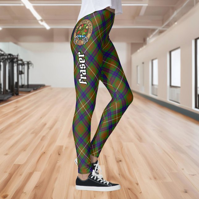 Clan Fraser Jagd auf Tartan Leggings (Von Creator hochgeladen)