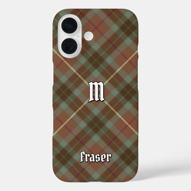 Clan Fraser Jagd gewitterter Tartan Case Mate (Rückseite)