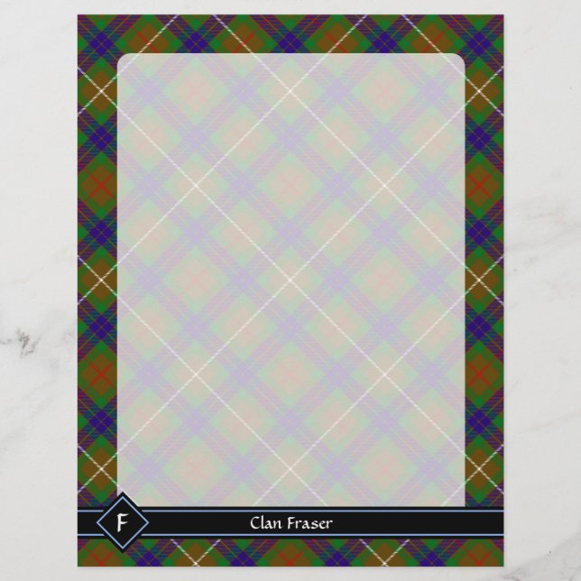 Clan Fraser Jagd Tartan Flyer (Vorne)
