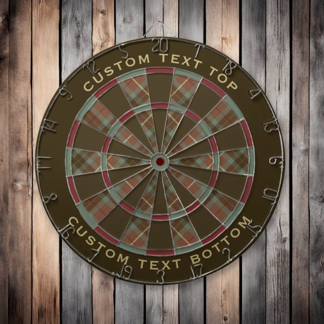 Clan Fraser Jagd Wetter Tartan Dart Board Dartscheibe (Von Creator hochgeladen)