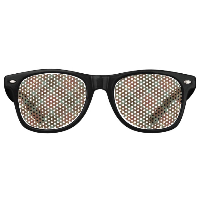 Clan Fraser Junting Tartan Partybrille (Vorderseite)