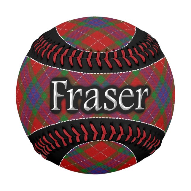 Clan Fraser Scottish Dream Tartan Baseball (Vorderseite)
