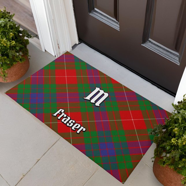 Clan Fraser Tartan Doormat Fußmatte (Von Creator hochgeladen)