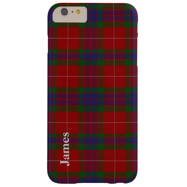 Clan Fraser Tartan karierte iPhone 6 Plusfall Case-Mate iPhone Hülle (Rückseite)
