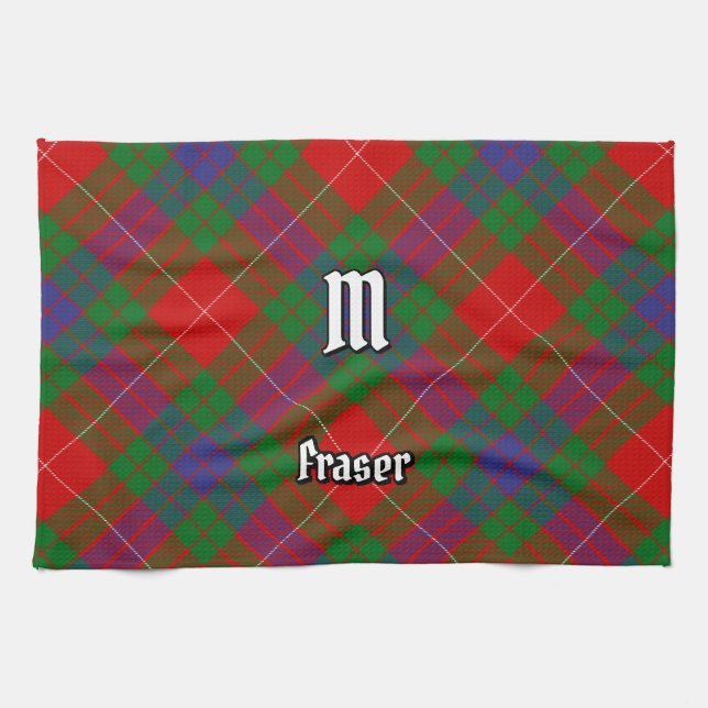 Clan Fraser Tartan Küchentücher (Horizontal)
